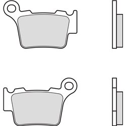 PASTILLAS DE FRENO SINTERIZADAS BREMBO 07BB275A