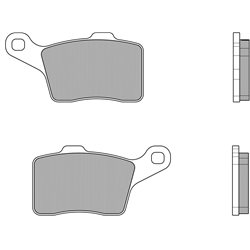 PASTILLAS DE FRENO SINTERIZADAS BREMBO 07BB3590