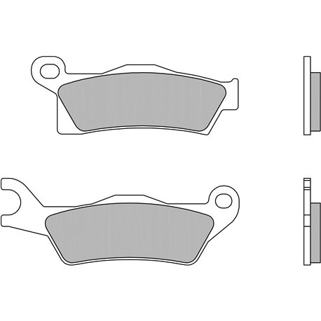 PASTILLAS DE FRENO SINTERIZADAS BREMBO 07GR26SD