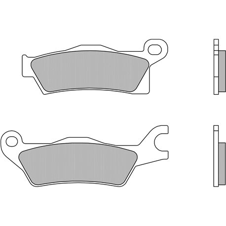 PASTILLAS DE FRENO SINTERIZADAS BREMBO 07GR27SD