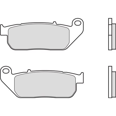 PASTILLAS DE FRENO SINTERIZADAS BREMBO 07HD13SA