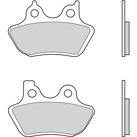 PASTILLAS DE FRENO SINTERIZADAS BREMBO 07HD16SA