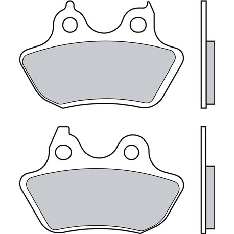 PASTILLAS DE FRENO SINTERIZADAS BREMBO 07HD18SP