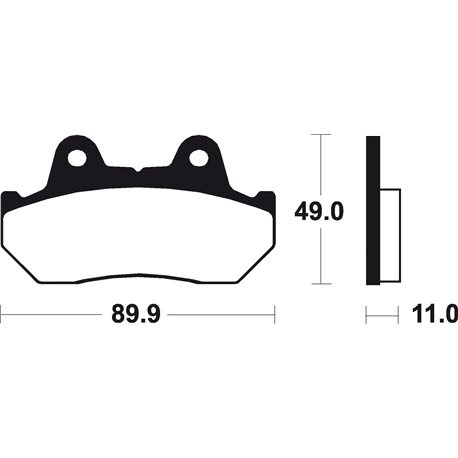 PASTILLAS DE FRENO SINTERIZADAS BREMBO 07HO10SP