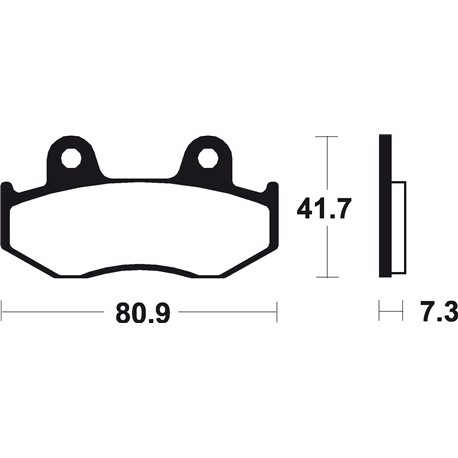 PASTILLAS DE FRENO ORGÁNICAS BREMBO 07HO1505