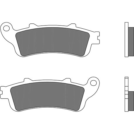 PASTILLAS DE FRENO SINTERIZADAS BREMBO 07HO52SP