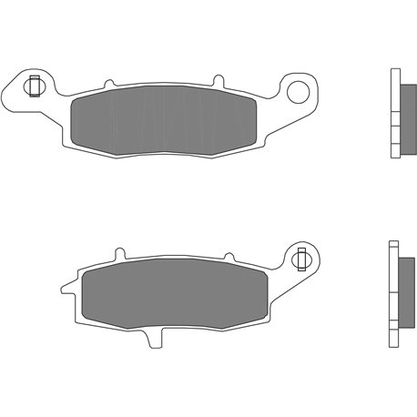 PASTILLAS DE FRENO ORGÁNICAS BREMBO 07KA15CC