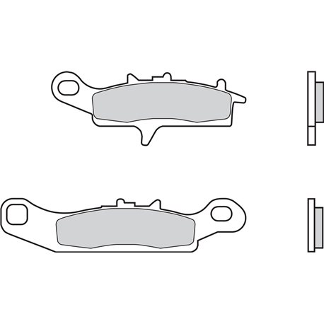 PASTILLAS DE FRENO SINTERIZADAS DE COMPETICIÓN BREMBO 07KA24SX