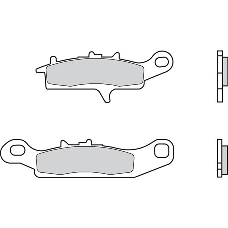 PASTILLAS DE FRENO SINTERIZADAS BREMBO 07KA25SD