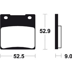 PASTILLAS DE FRENO SINTERIZADAS BREMBO 07KS05SP