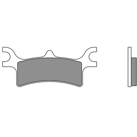 PASTILLAS DE FRENO SINTERIZADAS DE COMPETICIÓN BREMBO 07PO06SX