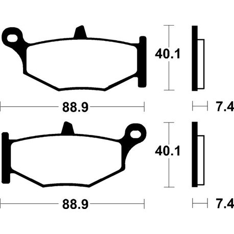 PASTILLAS DE FRENO SINTERIZADAS BREMBO 07SU32SP