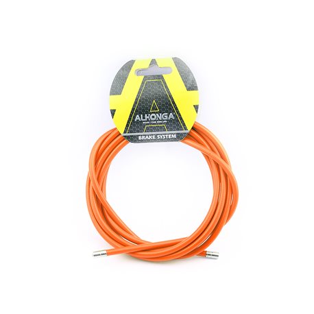 FUNDA CABLE ACERO LAMINADO Ø5 NARANJA 2M