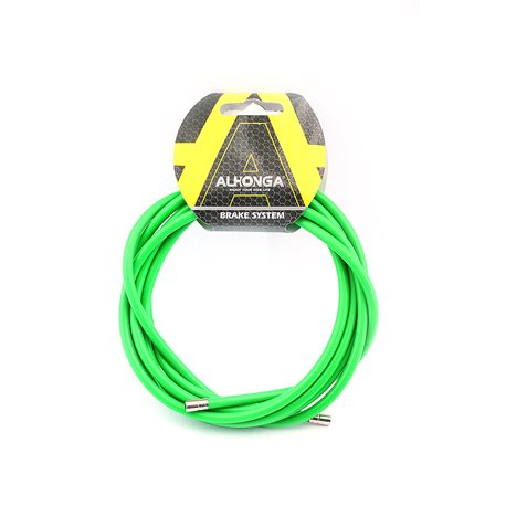 FUNDA CABLE ACERO LAMINADO Ø5 VERDE 2M