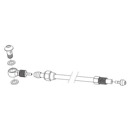 KIT REPARACIÓN CABLE DE FRENO HAYES/ALHONGA