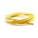 FUNDA CABLE ACERO LAMINADO Ø5 AMARILLO 2M