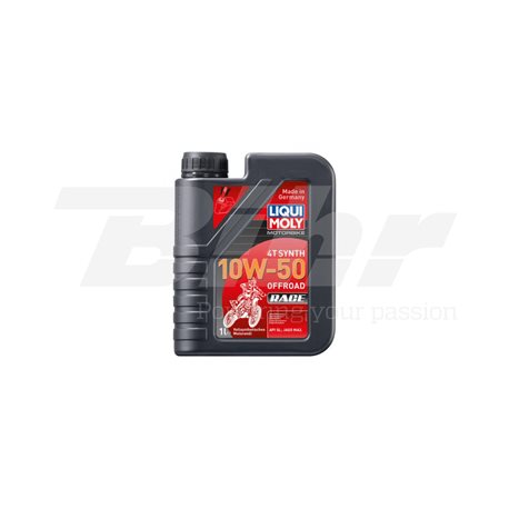 BOTELLA DE 1L ACEITE LIQUI MOLY 100% SINTÉTICO 4T SYNTH 10W-50 OFF ROAD RACE 3051