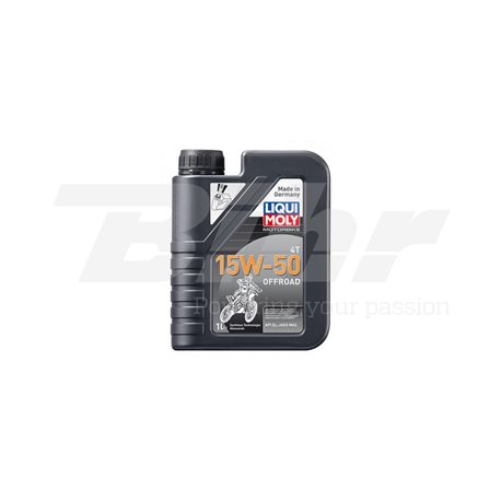 BOTELLA DE 1L ACEITE LIQUI MOLY SEMI-SINTÉTICO 4T 15W-50 OFF ROAD 3057