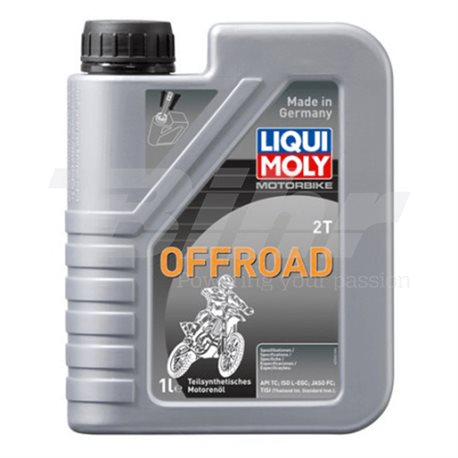 BOTELLA DE 1L ACEITE LIQUI MOLY SEMI-SINTÉTICO MEZCLA 2T OFF ROAD 3065