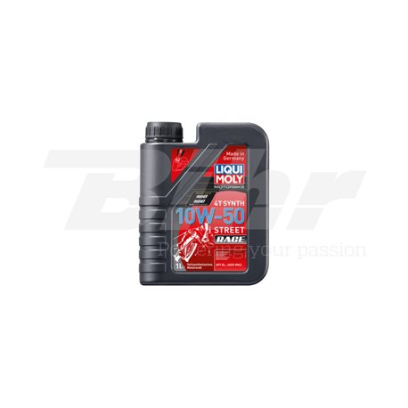 BOTELLA DE 1L ACEITE LIQUI MOLY MOTORBIKE 4T SINTÉTICO 10W-50 RACE 1502