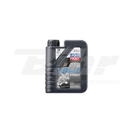 BOTELLA DE 1L ACEITE LIQUI MOLY MOTORBIKE 4T SEMI-SINTÉTICO 10W-40 STREET 1521