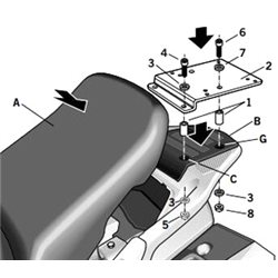 FIJACIONES TOP SHAD HONDA PAN EUROPEAN