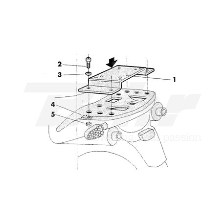 FIJACIONES TOP SHAD HONDA VARADERO 110