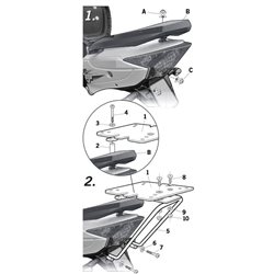 FIJACIONES TOP SHAD HYOSUNG NH 50 '13