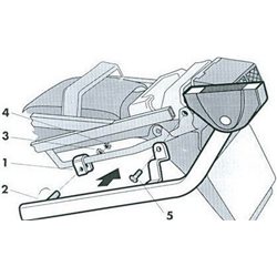 FIJACIONES TOP SHAD SU. GS500 E94/95