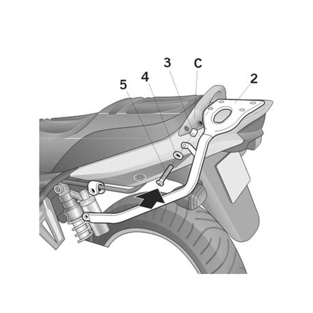 FIJACIONES TOP SHAD SUZUKI GSX 1400 01