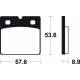 BMW K 75 ABS (special caliper) (91-16) DELANTERAS BREMBO