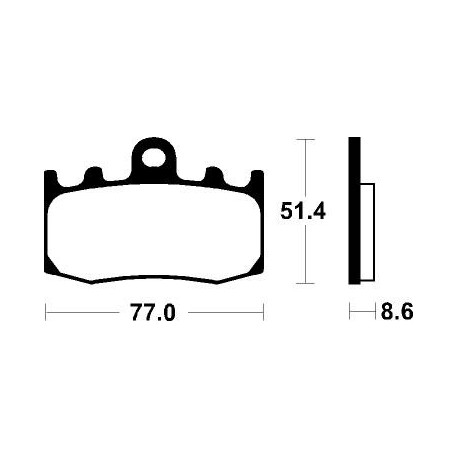 BMW R 1150 GS, GS ADVENTURE (01-02) DELANTERAS BREMBO