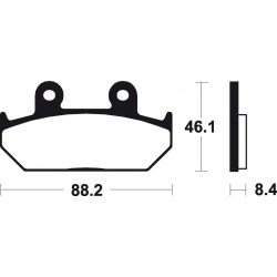 HONDA CBR F 1000 (87-88) DELANTERAS BREMBO