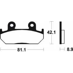 HONDA CBR F, SUPER SPORT 600 (91-94) DELANTERAS BREMBO