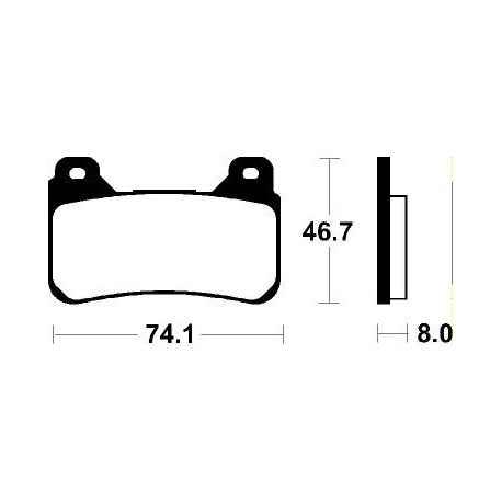 HONDA CBR RR FIREBLADE ABS 1000 (09-16) DELANTERAS BREMBO