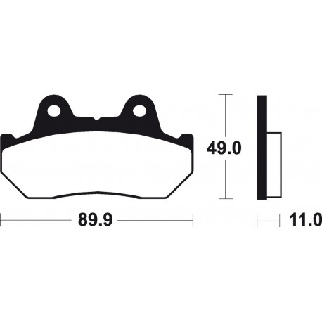 HONDA CM A, C 450 (82-16) DELANTERAS BREMBO