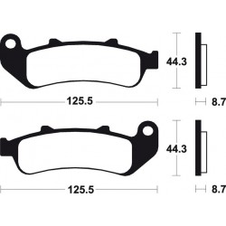 HONDA ST ABS-TCS-CBS 1100 (92-95) DELANTERAS BREMBO