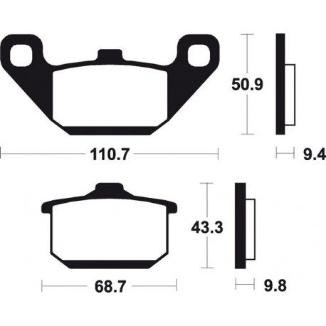 KAWASAKI GPZ S 500 (87-87) DELANTERAS BREMBO