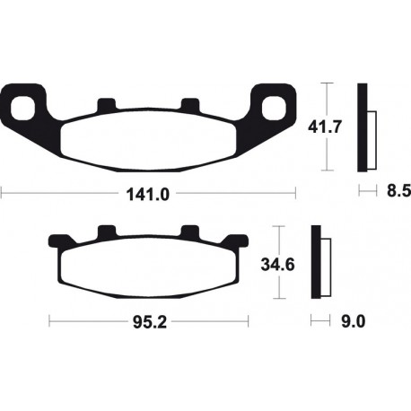 KAWASAKI GTR 1000 (94-97) DELANTERAS BREMBO