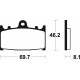 KAWASAKI KR-1 S 250 (90-16) DELANTERAS BREMBO