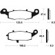 KAWASAKI NINJA R (right cal.) 400 (11-16) DELANTERAS BREMBO