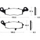 KAWASAKI Versys (left cal.) 650 (07-16) DELANTERAS BREMBO