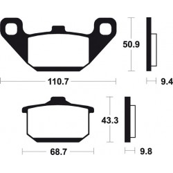 KAWASAKI VN SE 1500 (91-16) DELANTERAS BREMBO