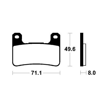 KAWASAKI ZX 10 R 1000 (08-10) DELANTERAS BREMBO