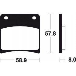 SUZUKI GSX F 400 (89-16) DELANTERAS BREMBO