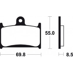 SUZUKI GSX-R 600 (93-96) DELANTERAS BREMBO