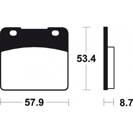 SUZUKI GSX-R 750 (85-87) DELANTERAS BREMBO