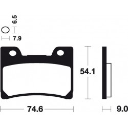 YAMAHA FZR EX UP 1000 (92-93) DELANTERAS BREMBO