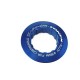 TUERCA DE CASSETTE TOKEN CAMPAGNOLO 12 DIENTES AZUL