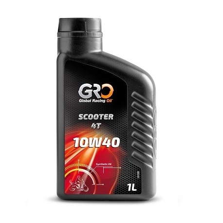 HUILE GLOBAL RACING OIL 4T GLOBAL SCOOTER 10W40 SYNTHESE (BIDON 1L)